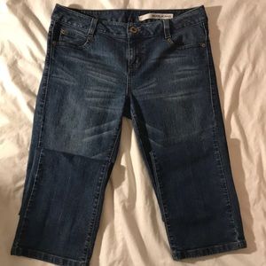 DKNY mid rinse straight cut jeans